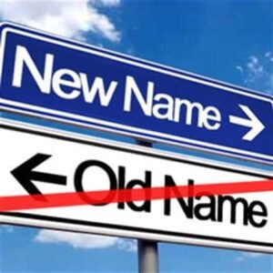 Directors' Resolution For Change Of Name