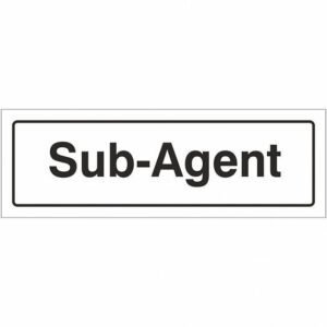 Sub-Agent / Distributor Agreement